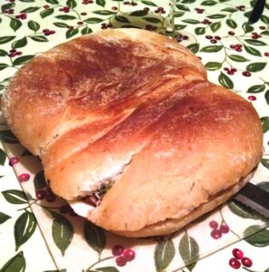 Italian-Style Pressed Sandwich Recipe Image